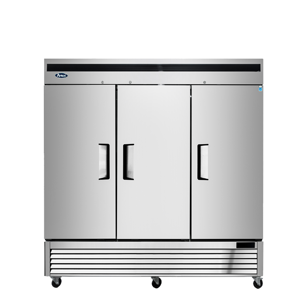 MBF8508GR — Bottom Mount Three (3) Door Reach-in Refrigerator