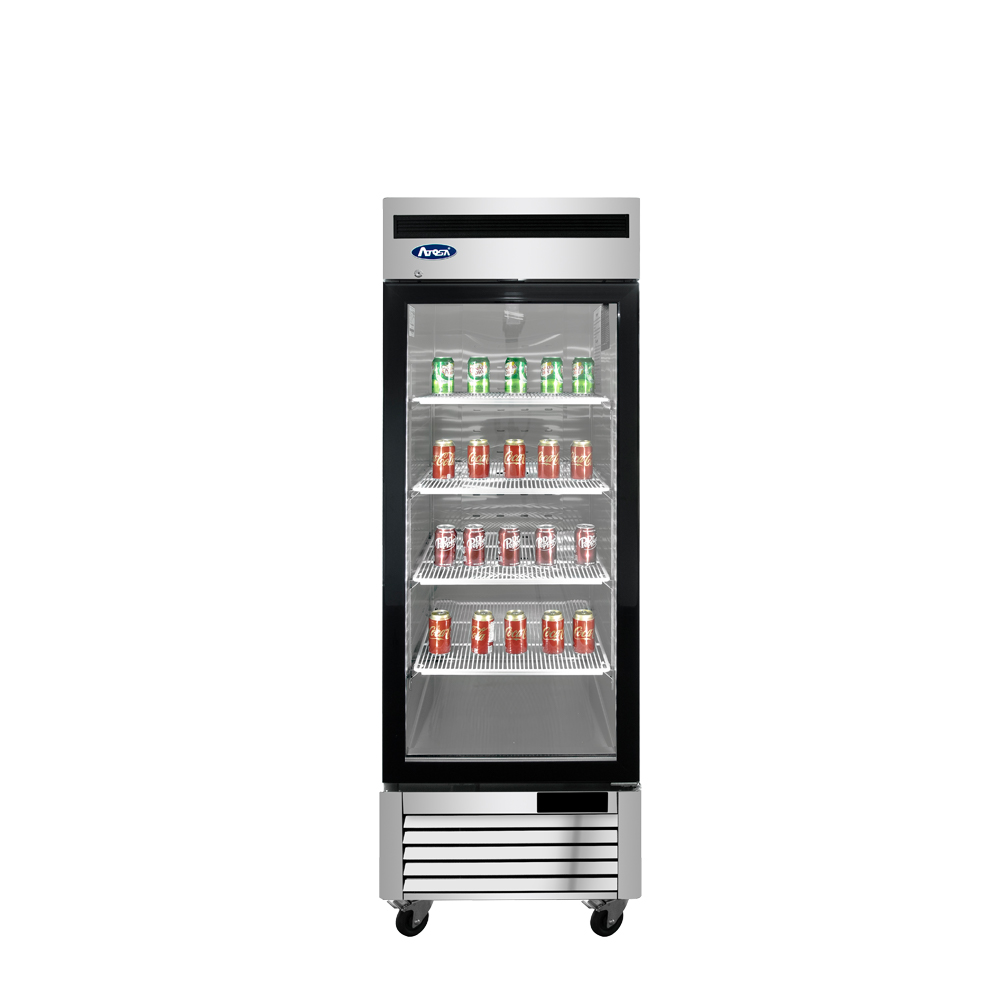 MCF8705GR — One (1) Glass Door Merchandiser Cooler